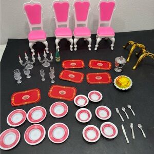 My Fancy Life Dollhouse Furniture Grand Dining Room Play Set